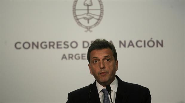 Sergio Massa, jefe del Frente Renovador