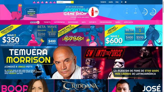 Argentina Game Show Coca-Cola For Me es el nombre oficial de la feria gamer que comienza el próximo viernes