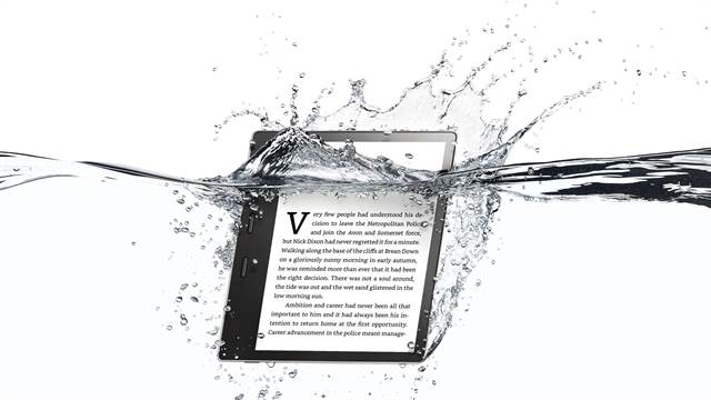 Un Kindle Oasis de Amazon