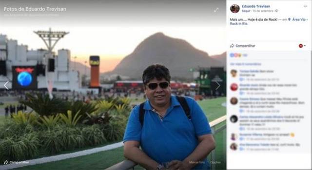 Eduardo Trevisan es el propietario de la empresa Facemedia, que opera en Río de Janeiro