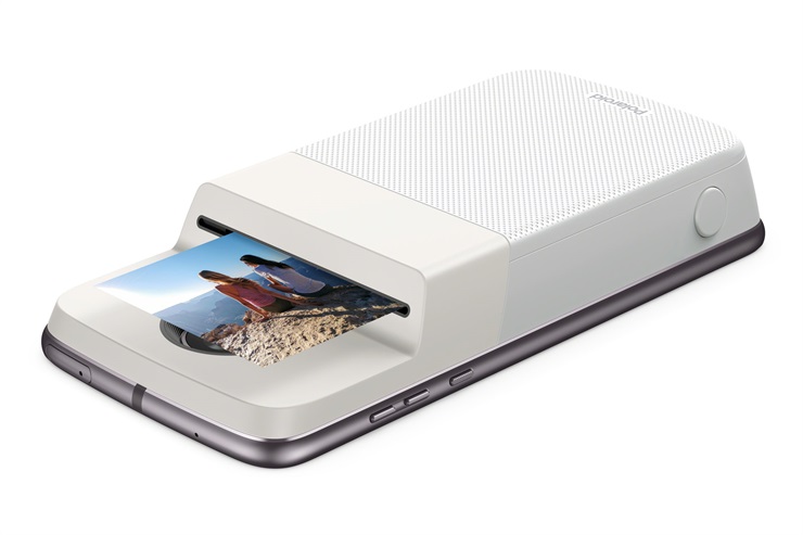 El Moto Mod Polaroid Insta-Share en class=