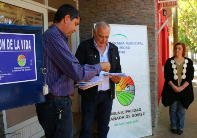 Buzón de la Vida Cañada de Gómez, Luis Leiva