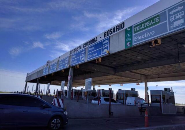 Peaje autopista Rosario Córdoba