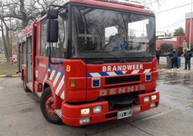 camión de bomberos